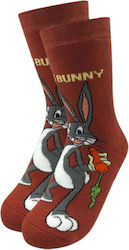 Looney Tunes Kids' Socks Brown
