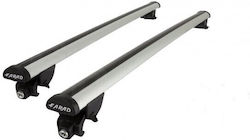 Bare de Acoperiș Din Aluminiu Aerodinamice Cheie Toyota Aygo 2005 3 Uși 2 Bucăți Bare de Acoperiș Din Aluminiu Aerodinamice Cheie Toyota Aygo 2005 3 Uși 2 Bucăți