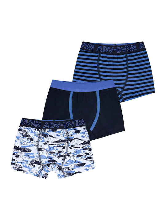 Energiers Kids' Set with Boxers Multicolored 3pcs