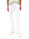 Ryan Men's Jeans Pants Elastic with Slim Tapered Fit White