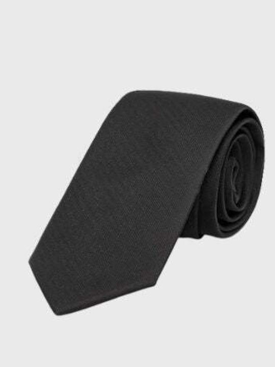 Calvin Klein Men's Tie Silk in Black Color