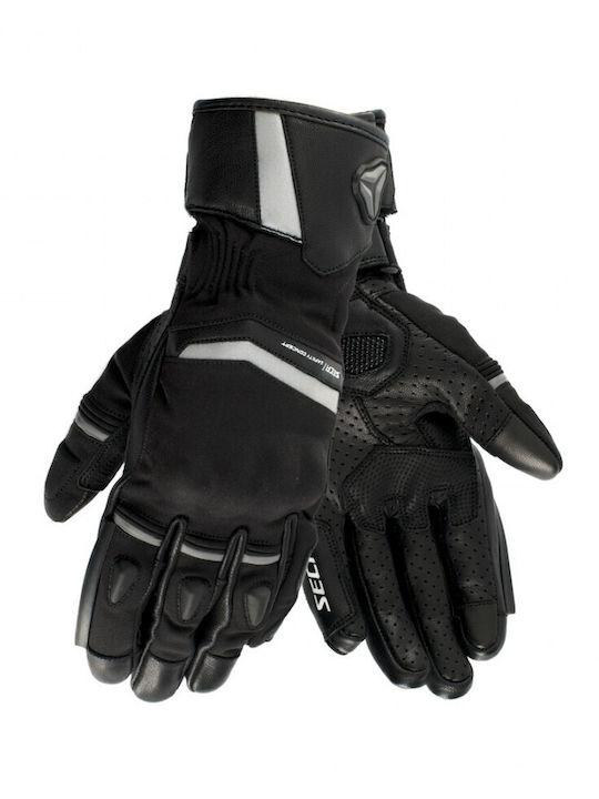 Seca Compass Lady Damen Motorradhandschuhe Schwarz