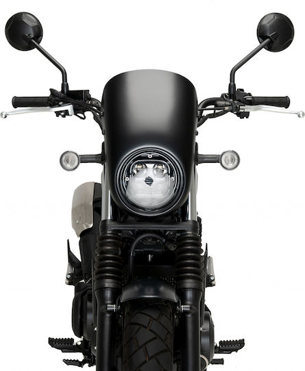 Puig Мотоциклетна Желатина Anarchy Semifairing Honda Cl 500 2023 Черна Матова 21090j