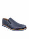 Leder Herren Freizeitschuhe Anatomisch Blau