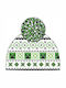 Beanie Kinder Mütze Gestrickt Grün