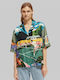 Women's Denim Long Sleeve Shirt