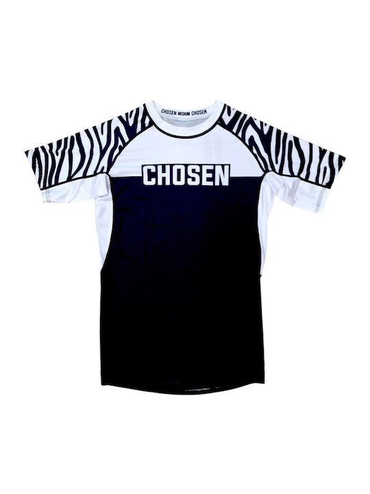 Chosen Ανδρική Κοντομάνικη Μπλούζα CHRS150 για Jiu-Jitsu Μαύρη