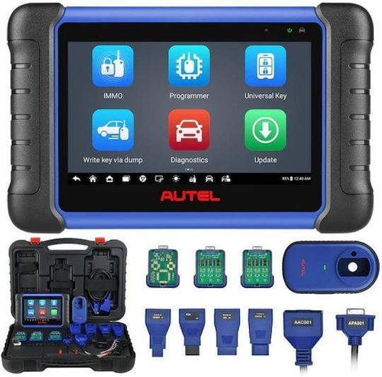 Autel Maxiim Im508s + Xp200 Tester Diagnostic Auto Profesional Funcții Avansate Immo Programare Chei 38 Funcții Speciale Ecran de 7 Inch Android 11.0 4gb Ram + 64gb Stocare 3.7 V/5000 Mah