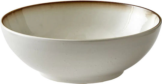 Bitz Salatschüssel Keramik Beige 30x30cm 1Stück