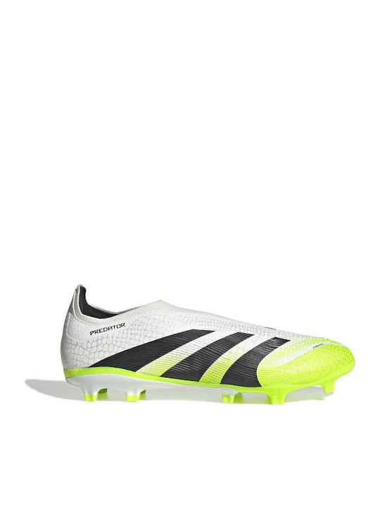 adidas Predator Elite JI1092 Pantofi de Fotbal cu crampoane Albe