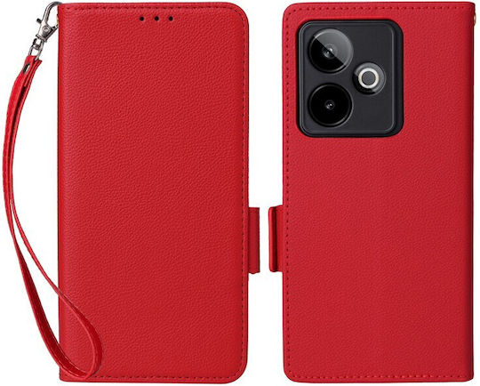 Mad Mask Wallet Leather Red (Realme GT 7)