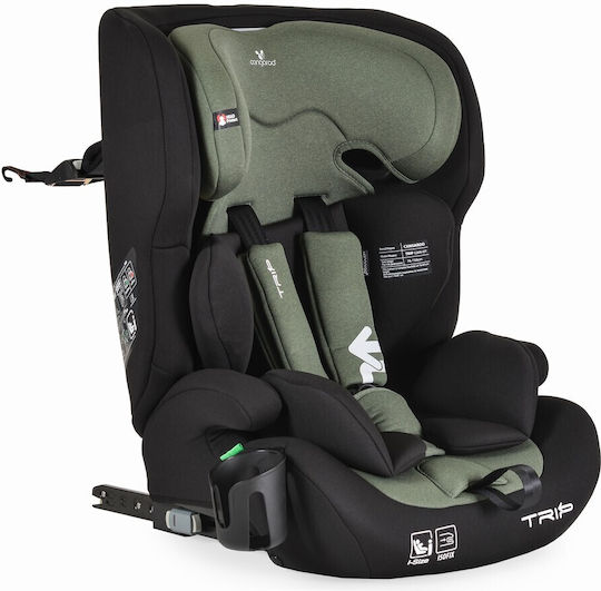 Moni Vamos Baby Car Seat i-Size with Isofix Military Green 0-36 kg