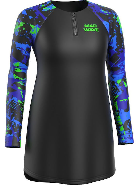 Mad Wave UPF 50+ Women Long Sleeve Sun Protection Shirt Blue