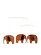 Flensted Mobiles Kids Wall Decor Room Mobile Gray Made of Wood 32x24x24cm
