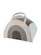 Queen Mother Baby Cosmetic Basket Caddy Baby Gray