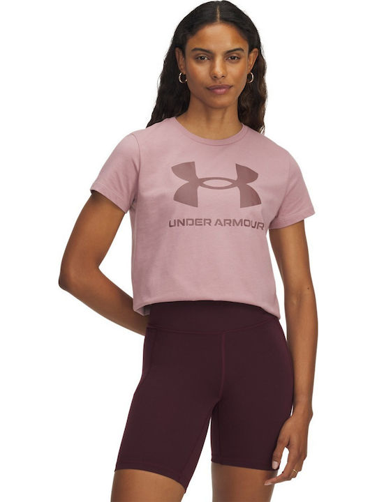 Under Armour Damen T-Shirt Schnell trocknend Pink