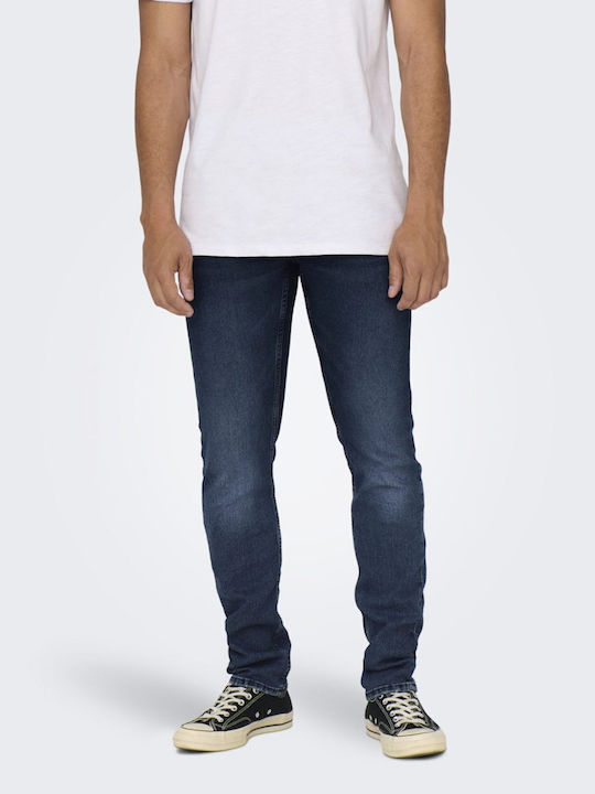 Only & Sons Men's Jeans Pants Elastic with Regu...