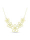 Ortaxidis with design Flower from Gold 14K