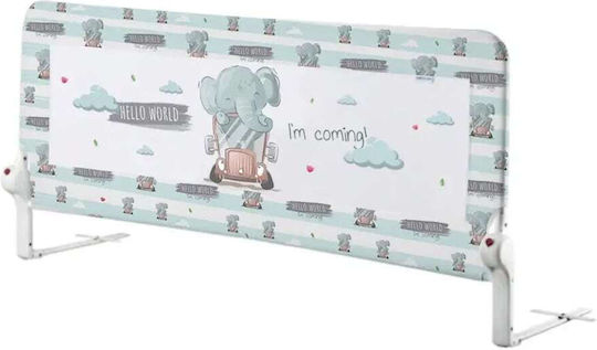 Guimo Pliabil Bară de protecție pentru pat în Culoare Albastru 120x48cm 1buc