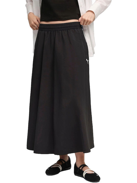 Puma Midi Skirt Black 633438-01