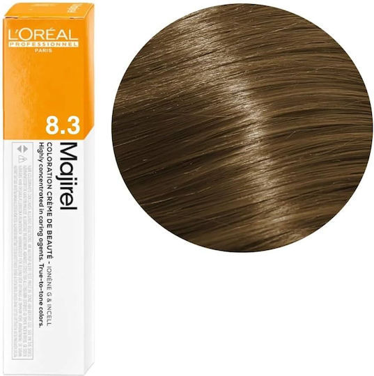 L'Oréal Professionnel Majirel Βαφή Μαλλιών 8.3 60ml