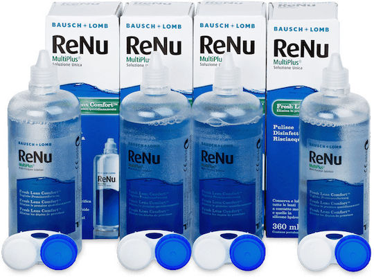 Bausch & Lomb Renu Multiplus Soluție pentru lentile de contact 4x360ml