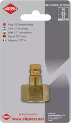Inner Thread Plug 1/2" Euro Airpress