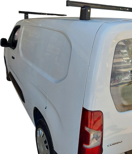 Nordrive Kit Car Roof Bars Legs Nordrive Kargo Iron Black Opel Combo Cargo 2018+ 2 Pieces Mb.ocombo.10