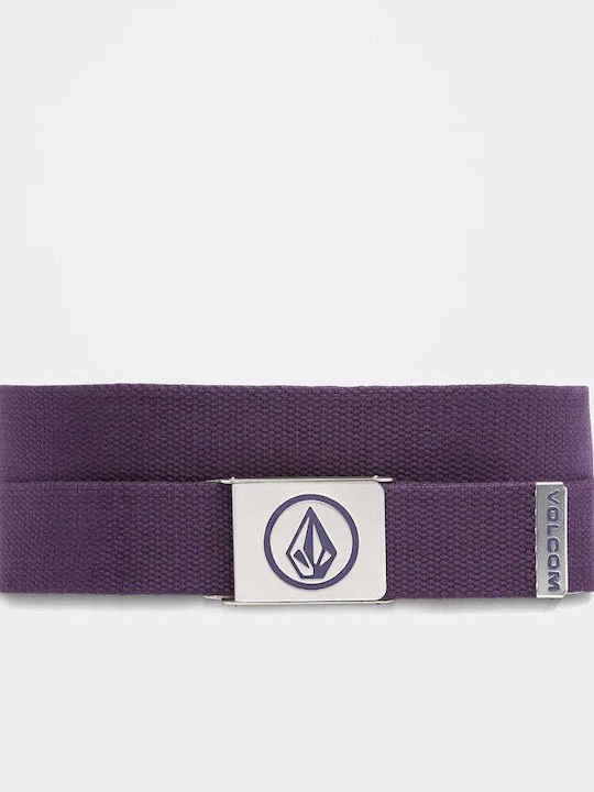Volcom Circle Web Men's Belt Purple