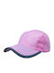 Καπέλο Τζόκεϊ Microfiber Fast Dry Ανδρικό Χρώματος Ροζ Brims Trims