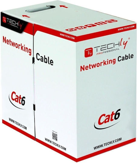 Q-Lantec S/FTP Kat.6a (Gigabit) Netzwerkkabel Ethernet 500m Graues