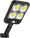 Wall Mounted Solar Light with Motion Sensor and Photocell IP65 19cmx12cmcm