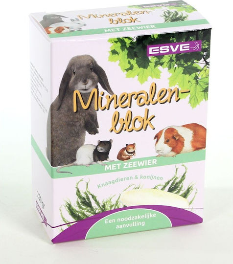 Esve Mineral Block Φύκια Κουνέλια & Τρωκτικά 120 – 190 Gr