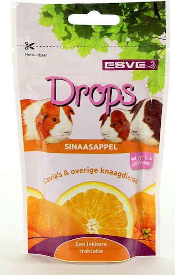 Esve Drops Orange Rabbit & Rodents Food 75gr