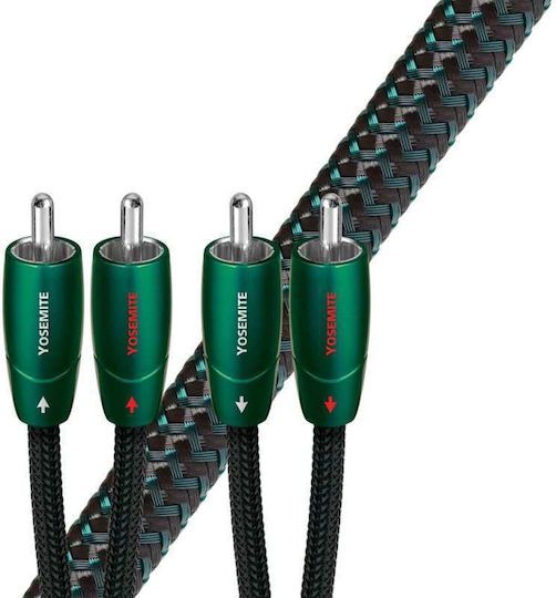 Audioquest Yosemite Кабел 2x RCA мъжки - 2x RCA мъжки 2м