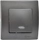 Lillium Push Button+Light Anthracite Matte Make...