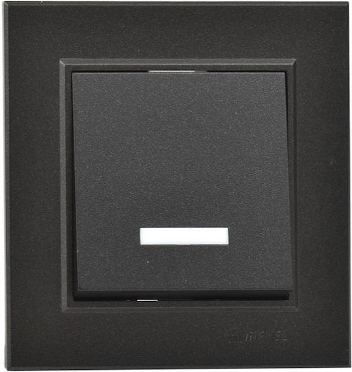 Karea Бутон+Светлина Черно Матирано Makel 2-m57054124