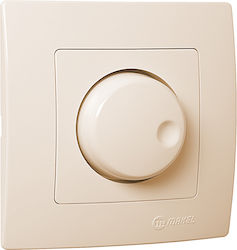 Makel Lillium Πλήρης Διακόπτης Dimmer 600W Makel Lillium Πλήρης Διακόπτης Dimmer 600W