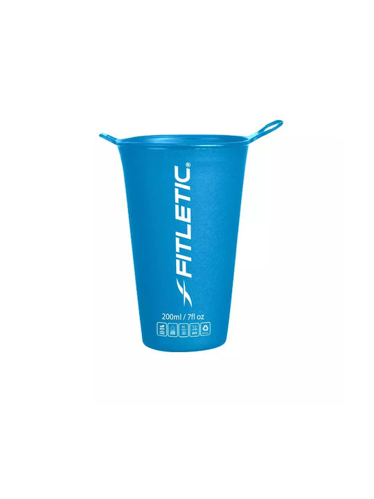 Fitletic Wasserflasche 200ml Blau
