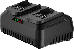 Deli Werkzeugbatterieladegerät 20V Lithium DE-CD20D4 Deli Werkzeugbatterieladegerät 20V Lithium DE-CD20D4