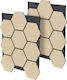 ML-Design Sound Absorbing Panel (1pcs) 66cm x 81cm x 20mm in Brown Color