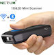 Netum Scanner portabil Wireless cu capacitate de citire a codurilor de bare 2D și QR