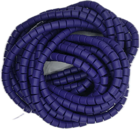 Fimo Țevi Violet 6mm Seria 62buc 12-18