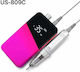 Pink Battery Nail Drill 30000 Rounds/Minute With Pedal