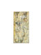 Artekko Assos Mdf Painting Marble Effect Gold Details 122x5x60 Cm 122cm X 5cm X 60cm