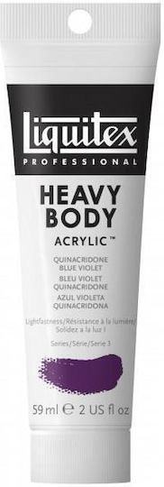 Liquitex Professional 59ml Heavy Body Acrylics 118 Quinacridone Blue Violet Series 3