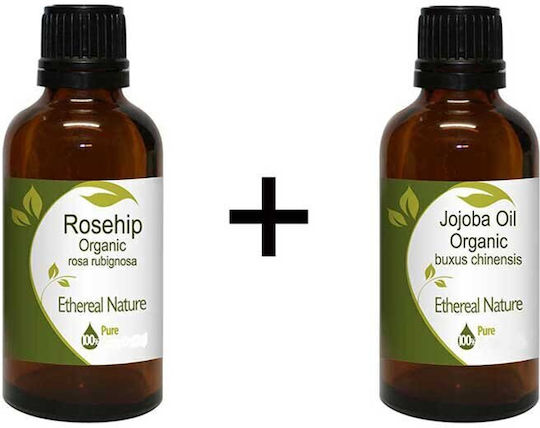 Organic Beauty Wild Rose 30ml + Jojoba 30ml Nature & Body