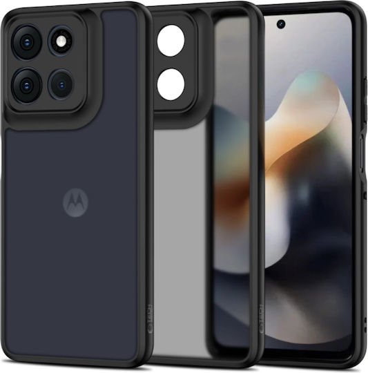 Tech-Protect MAGMAT Back Cover Silicone / Plastic Black (Motorola Moto G56 5G)