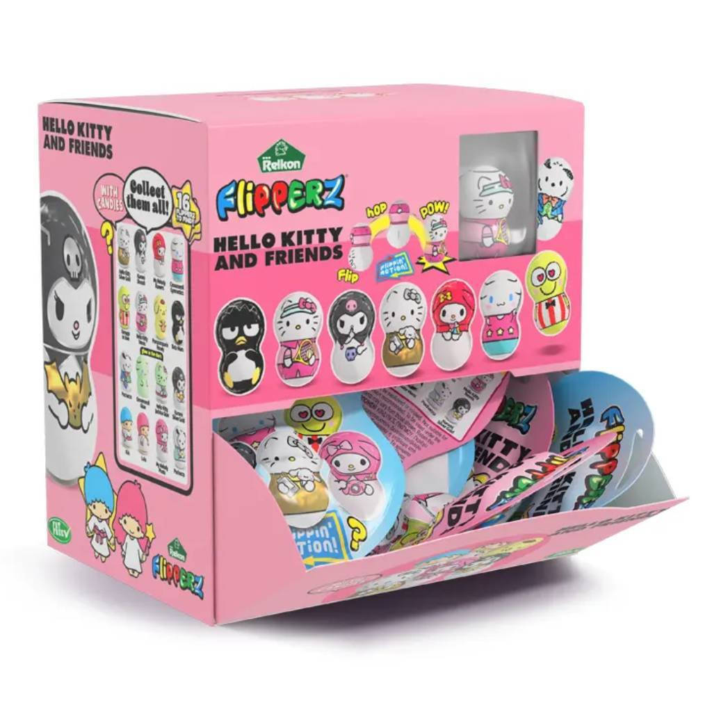 Hello Kitty Friends Flipperz Candies 10gr Disp 24pcs | Skroutz.mt