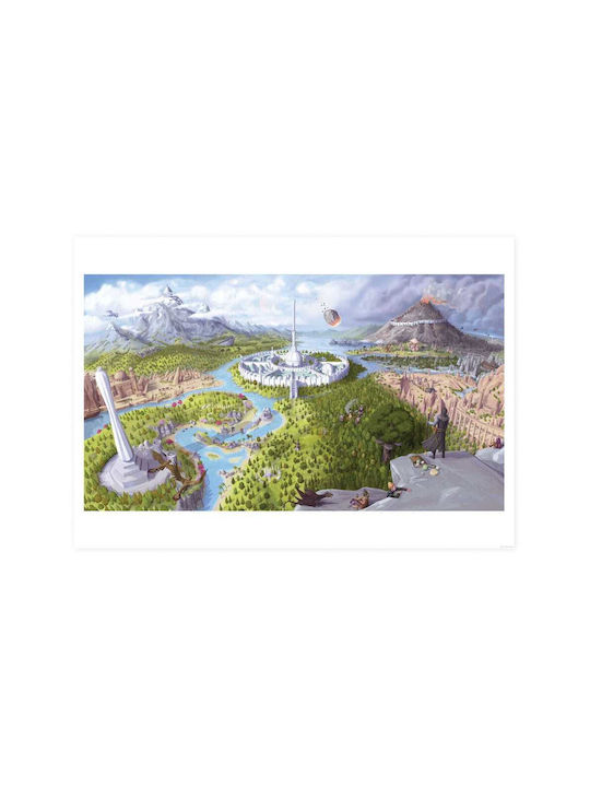 Elder Scrolls Iv Oblivion Print Art Imperial City 42 X 30 Cm